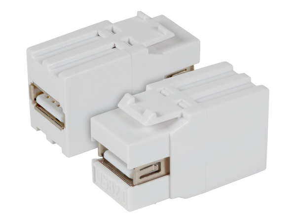 Naar omschrijving van EB498 - Keystone Adapter USB2.0 wit