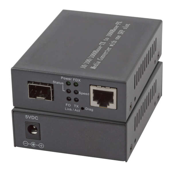 Naar omschrijving van EL029 - Media Converter Gigabit met 1 SFP port
