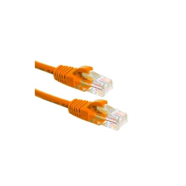 Naar omschrijving van ENU6AOR020 - Cat.6A patchkabel 10G U/UTP ORANJE 2m
