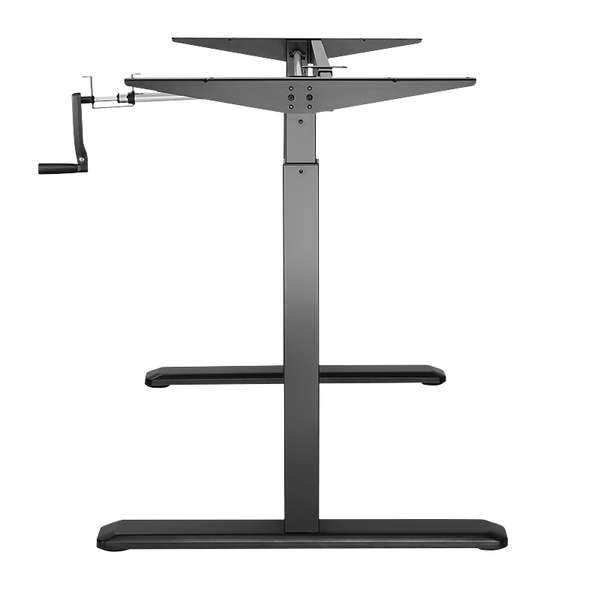 Naar omschrijving van EO0010 - Manually hight-adjustable sit-stand desk frame