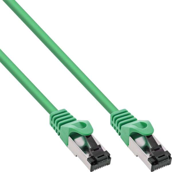 Naar omschrijving van ES8GN020 - Patch Cable S/FTP PiMF Cat.8.1 LSZH 2000MHz groen 2m