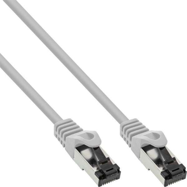 Naar omschrijving van ES8GS100 - Patch Cable S/FTP PiMF Cat.8.1 LSZH 2000MHz grijs 10m