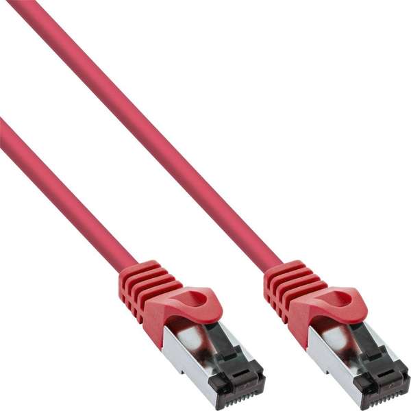 Naar omschrijving van ES8RD020 - Patch Cable S/FTP PiMF Cat.8.1 LSZH 2000MHz rood 2m