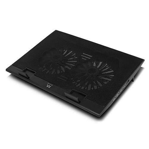 Naar omschrijving van EW1253 - Laptopstandaard, in hoogte verstelbaar, maxscherm 17inch met 4 poorts hub, zwart