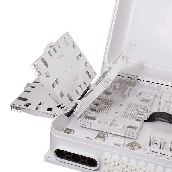 Naar omschrijving van FB196E - FTTX distribution box max. 96 fibers, 24x LC/DX or SC/SX, unloaded, IP65