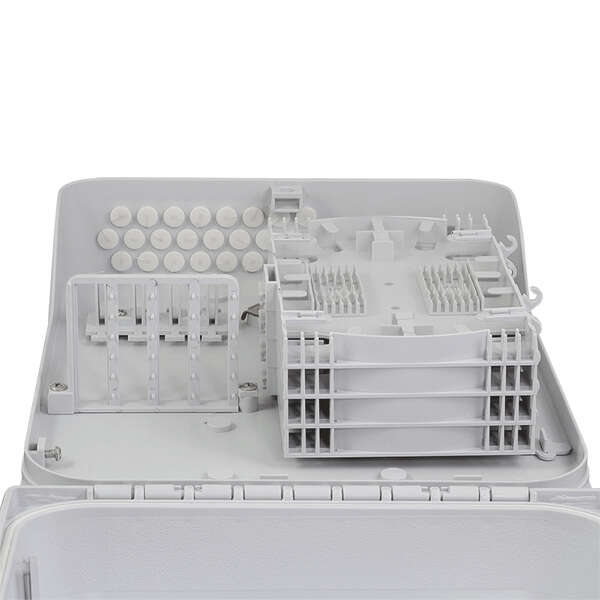 Naar omschrijving van FB196E - FTTX distribution box max. 96 fibers, 24x LC/DX or SC/SX, unloaded, IP65
