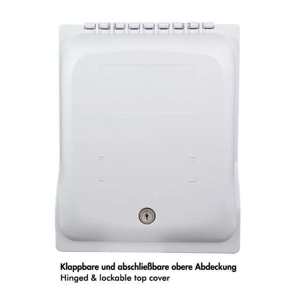 Naar omschrijving van FB196E - FTTX distribution box max. 96 fibers, 24x LC/DX or SC/SX, unloaded, IP65