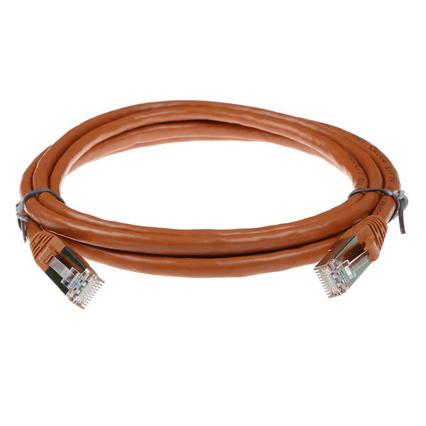 Naar omschrijving van FB2251 - ACT Cat. 6A  S/FTP PVC  Patchkabel   Bruin 1,50 Meter