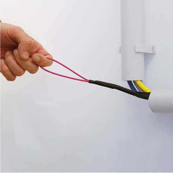 Naar omschrijving van FT2U020 - Fiber trunk cable U-DQ(ZN)BH, 8 cores multimode OM4, 20 m, LC/UPC