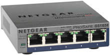 Naar omschrijving van GS105E - Netgear Prosafe Gigabit Plus GS105E