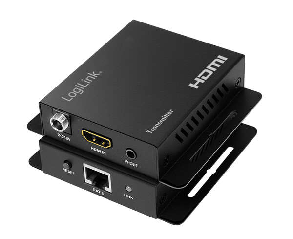 Naar omschrijving van HD0063 - HDMI extender set over LAN, 70 m, 4K/60 Hz, EDID, HDR, HDCP, POC, IR