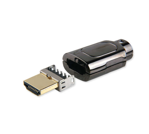 Naar omschrijving van HDMI-DIY-SET - HDMI Do-It-Yourself koffer, assemblage kit