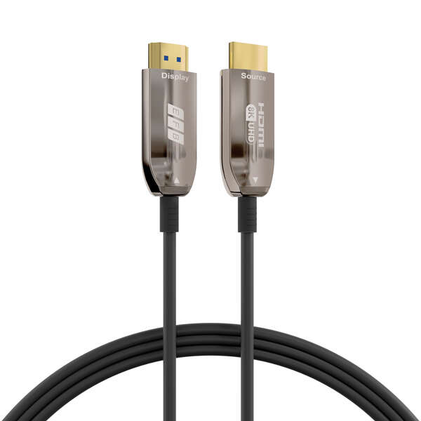 Naar omschrijving van HDMI-21-00007 - HDMI fiber optic cable AOC active 8K60Hz 48 Gbit/s 20m black comp. with HDMI 2.1/2.0
