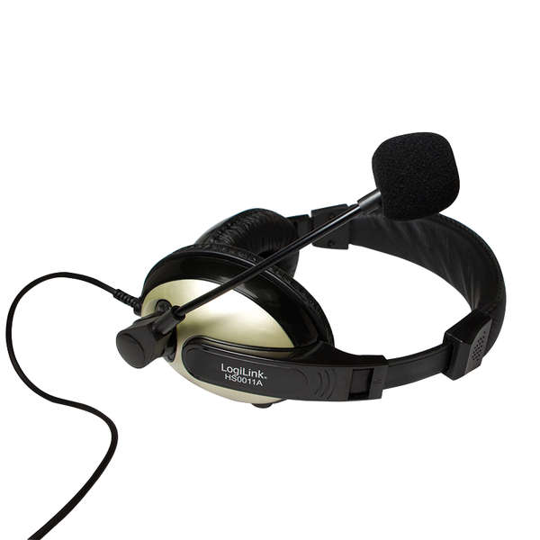 Naar omschrijving van HS0011A - LogiLink Stereo Headset with High Comfort