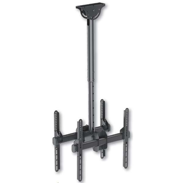 Naar omschrijving van ICA-CPLB-944D - Telescopic universal ceiling support for 2 LED LCD TV 32