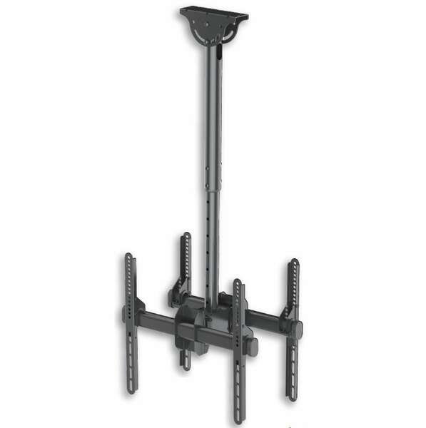 Naar omschrijving van ICA-CPLB-944D - Telescopic universal ceiling support for 2 LED LCD TV 32