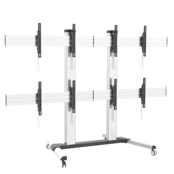 Naar omschrijving van ICA-TR4VW - Floor Stand for 4 x LCD/LED TVs 32-52
