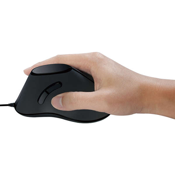 Naar omschrijving van ID0158 - Ergonomic vertical mouse, USB, 100dpi, black