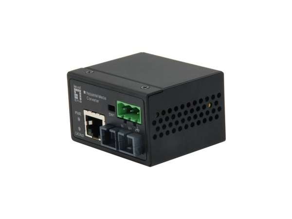 Naar omschrijving van IEC-4001 - IEC-4001 RJ45 to SC Fast Ethernet Industrial Media Converter, Multi-Mode Fiber,