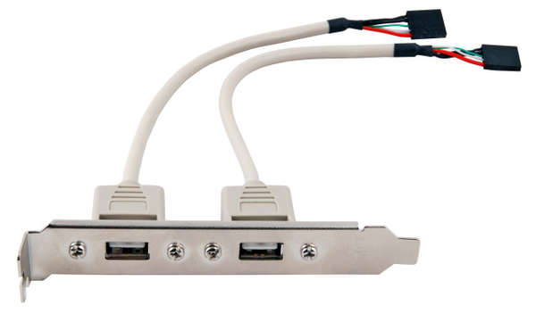 Naar omschrijving van K5305-020 - Interne USB-A Adapter kabel, 20cm