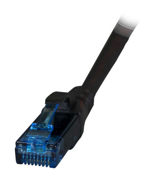 Naar omschrijving van ENU6AZW050 - Cat.6A patchkabel 10G U/UTP LSZH Zwart 5m