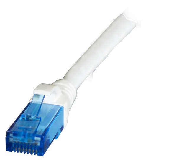 Naar omschrijving van ENU6AWT010 - Cat.6A patchkabel 10G U/UTP LSZH Wit 1m