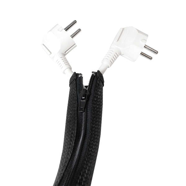 Naar omschrijving van KAB0048 - Flexible cable protection with zipper, 50 x 35 x 1000 mm