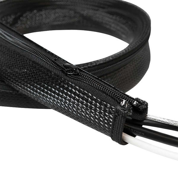 Naar omschrijving van KAB0046 - Flexible cable protection with zipper, 30 x 20 x 1000 mm