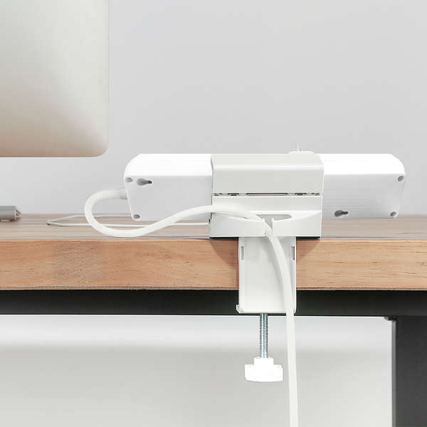 Naar omschrijving van KAB0067 - Table mount clamp-on cable organizer