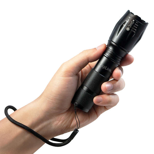 Naar omschrijving van LED004 - LED flashlight, ultra bright