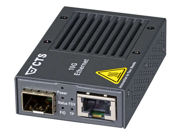 Naar omschrijving van MCT-5002SFP - CTS Compakt Media Converter, 10G N-Base-T