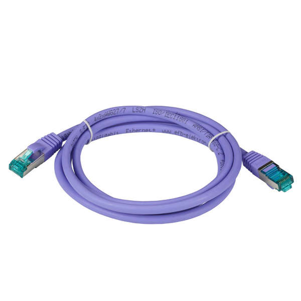 Naar omschrijving van SL6APS075 - Patch Cat.6A 10G S/FTP PIMF Paars 7,5m