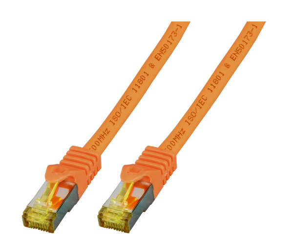 Naar omschrijving van ES6AOR200 - Patch Cat.6A- Cat7  10G S/FTP PIMF orange 20m