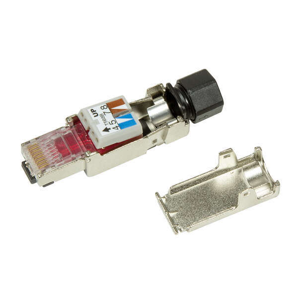 Naar omschrijving van MP0040 - Field assembly Cat.6A RJ45 plug, shielded, PrimeLine