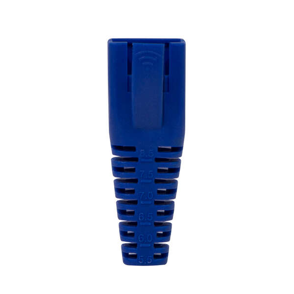 Naar omschrijving van MP0059 - Modular RJ45 Plug Cable Boot 5.5 - 8.5 mm, 50 pcs.