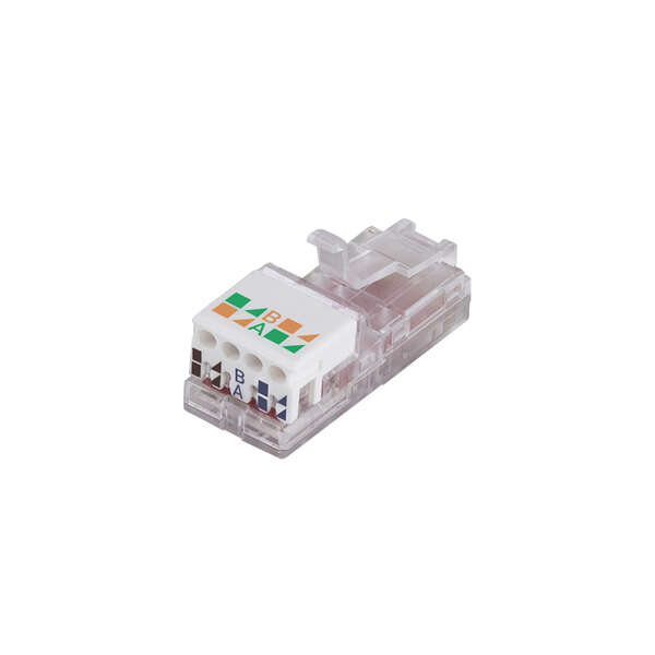 Naar omschrijving van MP0069 - Field assembly Cat.6A RJ45 plug, unshielded, one-piece type