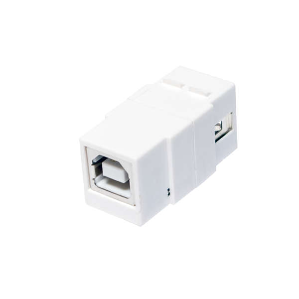 Naar omschrijving van NK0017 - Keystone In-Line Coupler USB2.0-A female > USB2.0-B female