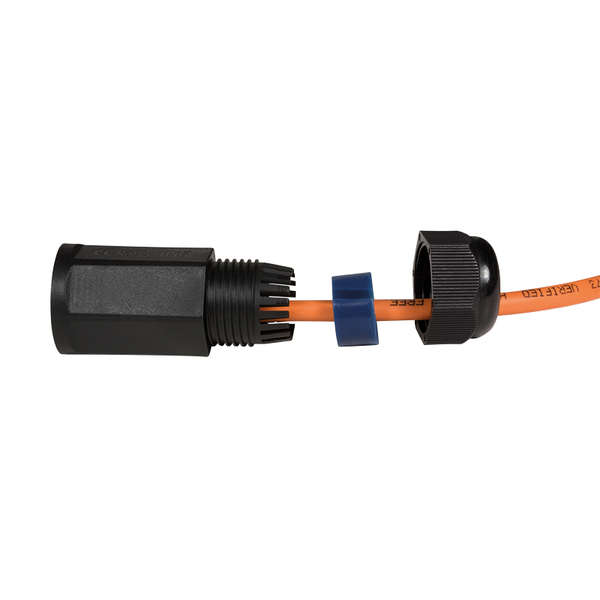 Naar omschrijving van NP0080 - Cat. 6 outdoor patch cable connector, IP67, waterproof