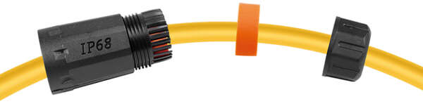 Naar omschrijving van NP0086 - Cat. 6A outdoor patch cable connector, IP68, waterproof
