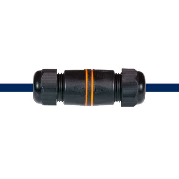 Naar omschrijving van NP0095 - Cat.6 outdoor inline coupler, IP67 waterproof, short type