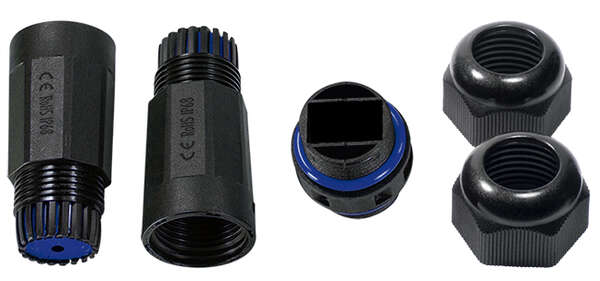 Naar omschrijving van NP0102 - IP68 outdoor housing for keystone modules and couplers