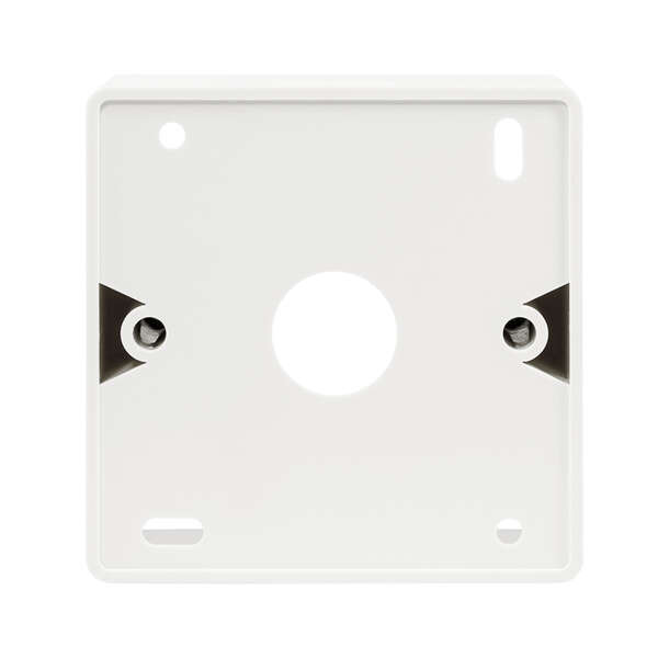 Naar omschrijving van NP0223 - Surface back box for flush mount outlets, signal white RAL9003