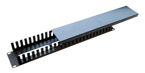 Naar omschrijving van NPD2 - kabelgeleider Doorvoerpaneel 19 inch 2HE zwart