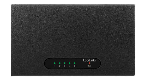 Naar omschrijving van NS0110 - Desktop Gigabit Ethernet Switch 5-port, metal case, black