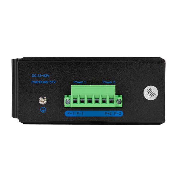 Naar omschrijving van NS201P - Industrial Fast Ethernet PoE switch, 8-port, 10/100 Mbit/s