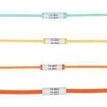 Naar omschrijving van NWSLC2-7Y - White Cable Identification Sleeve For 3mm duplex fiber Panduit NWSLC2-7Y 100st.