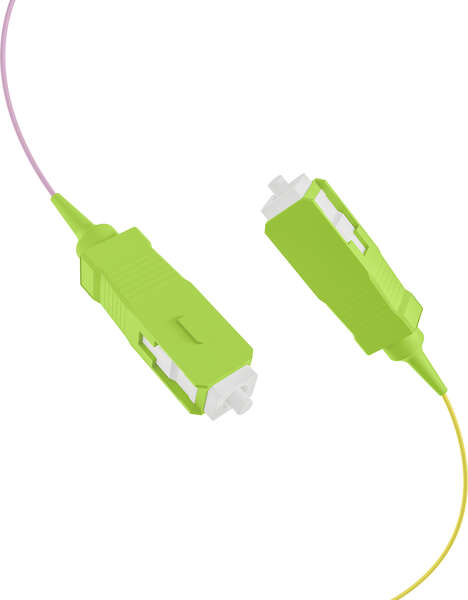 Naar omschrijving van O3326-2OM5 - Set 12st Fiber pigtail SC 50/125Mu, OM5, 2 m