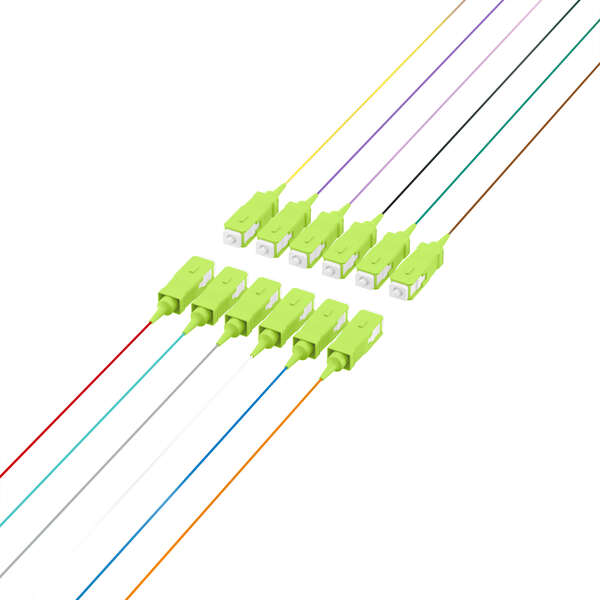 Naar omschrijving van O3326-2OM5 - Set 12st Fiber pigtail SC 50/125Mu, OM5, 2 m