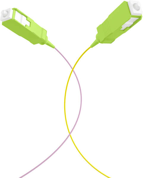 Naar omschrijving van O3326-2OM5 - Set 12st Fiber pigtail SC 50/125Mu, OM5, 2 m