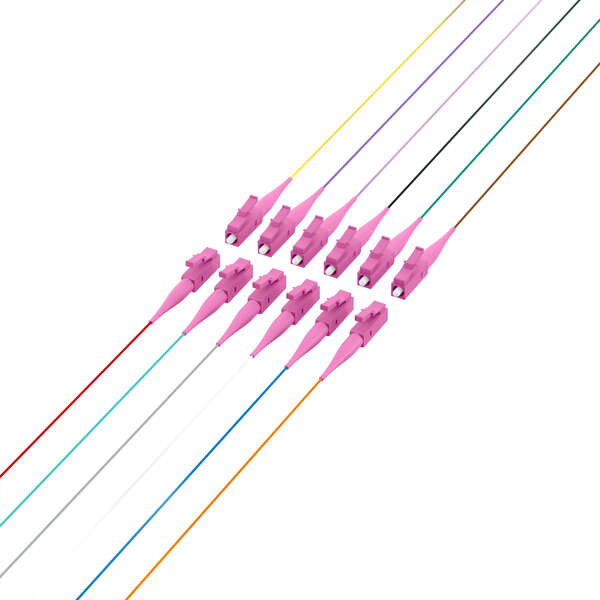 Naar omschrijving van O3483-2 - Set 12st Fiber pigtail LC 50/125Mu, OM4, 2 m